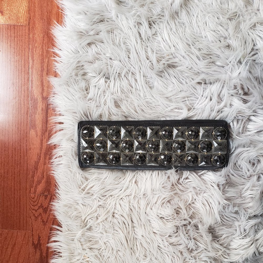 Jeweled Leather Kate Spade Clutch